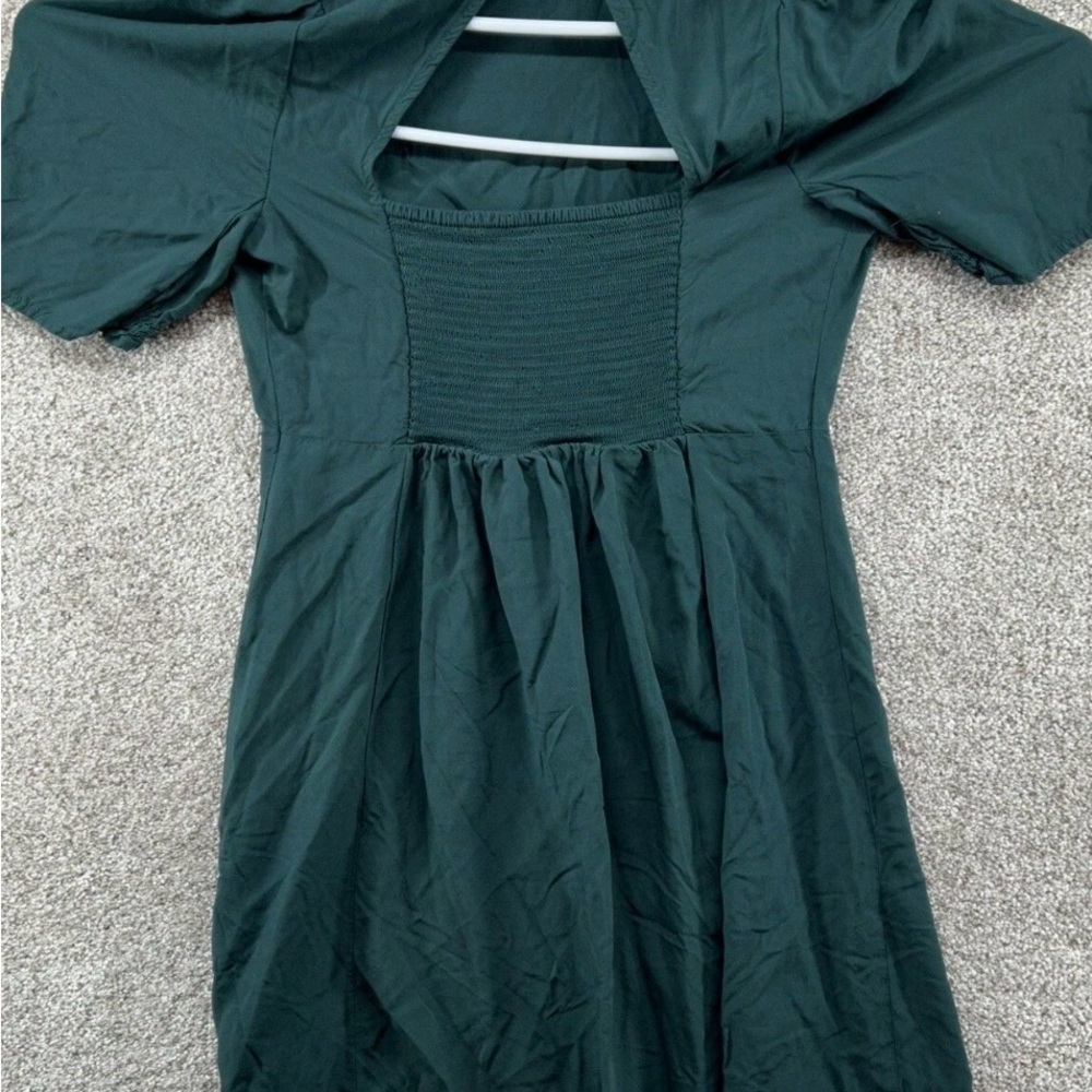 Old Navy Forest Green Mini Dress